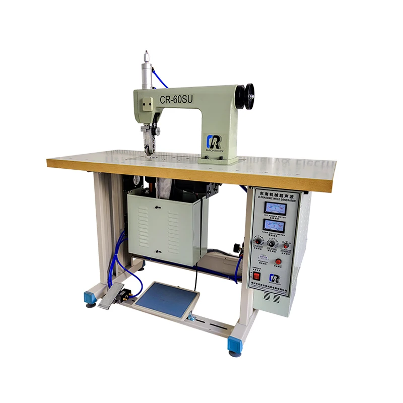 Ultrasonic Sealing Machine For Seamless Underwear Lace Cr-60su Ultrasonic Fusion Splicer