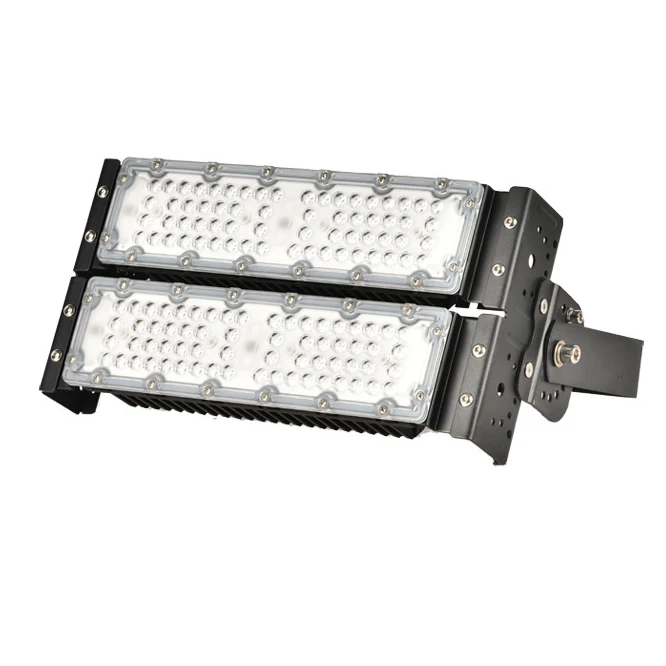 PC Lens 50w 100w 150w Led Modular Flood Light Waterproof Led Tunnel Light with Cover Outdoor Aluminum Theme Park IP65 70 135