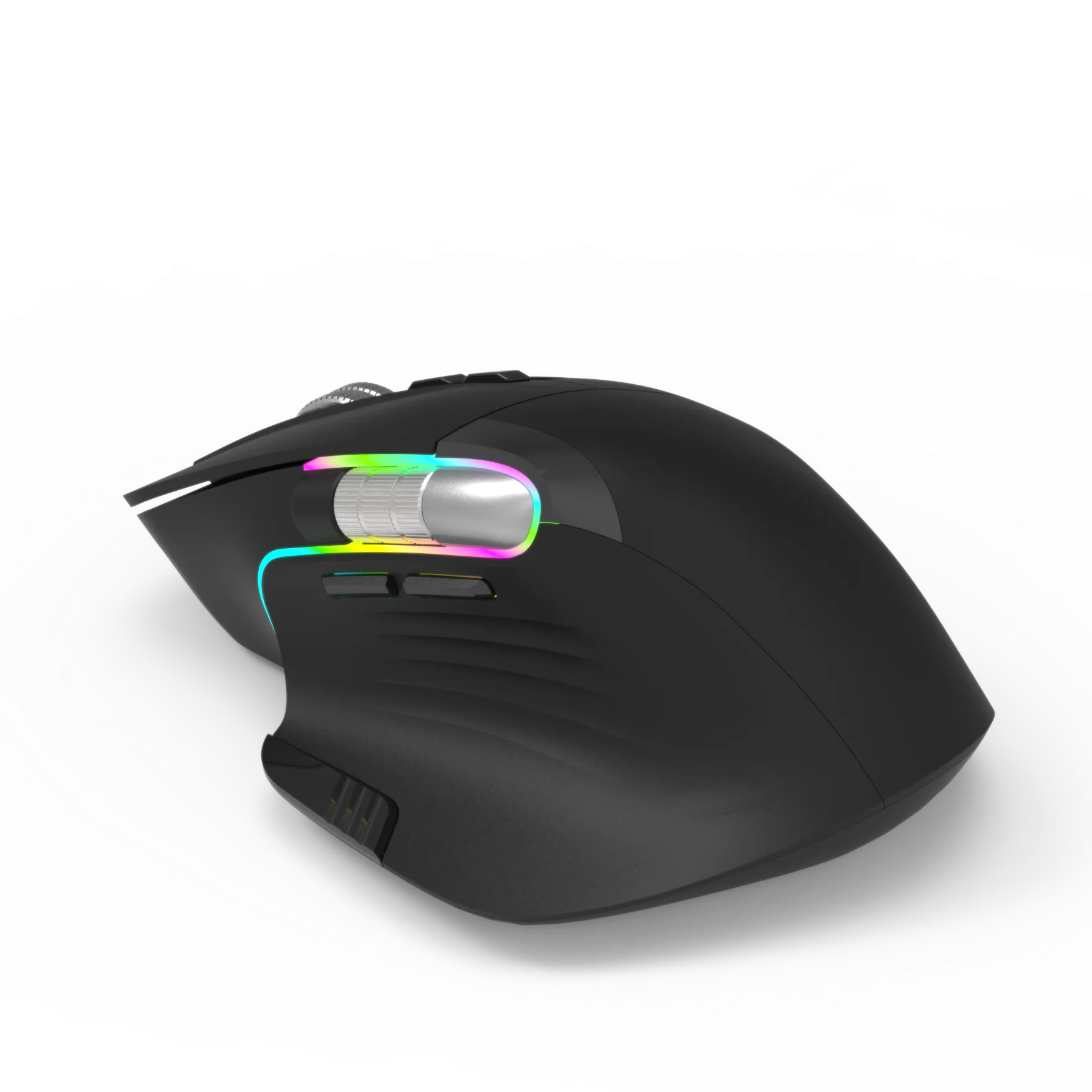 Перезаряжаемая эргономичная мышь 8D Rgb BT 2 4 ГГц беспроводная несколько устройств для ПК ноутбука