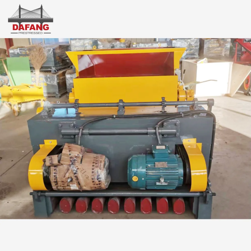 Prestressed hollow core slab precast concrete slab making machine