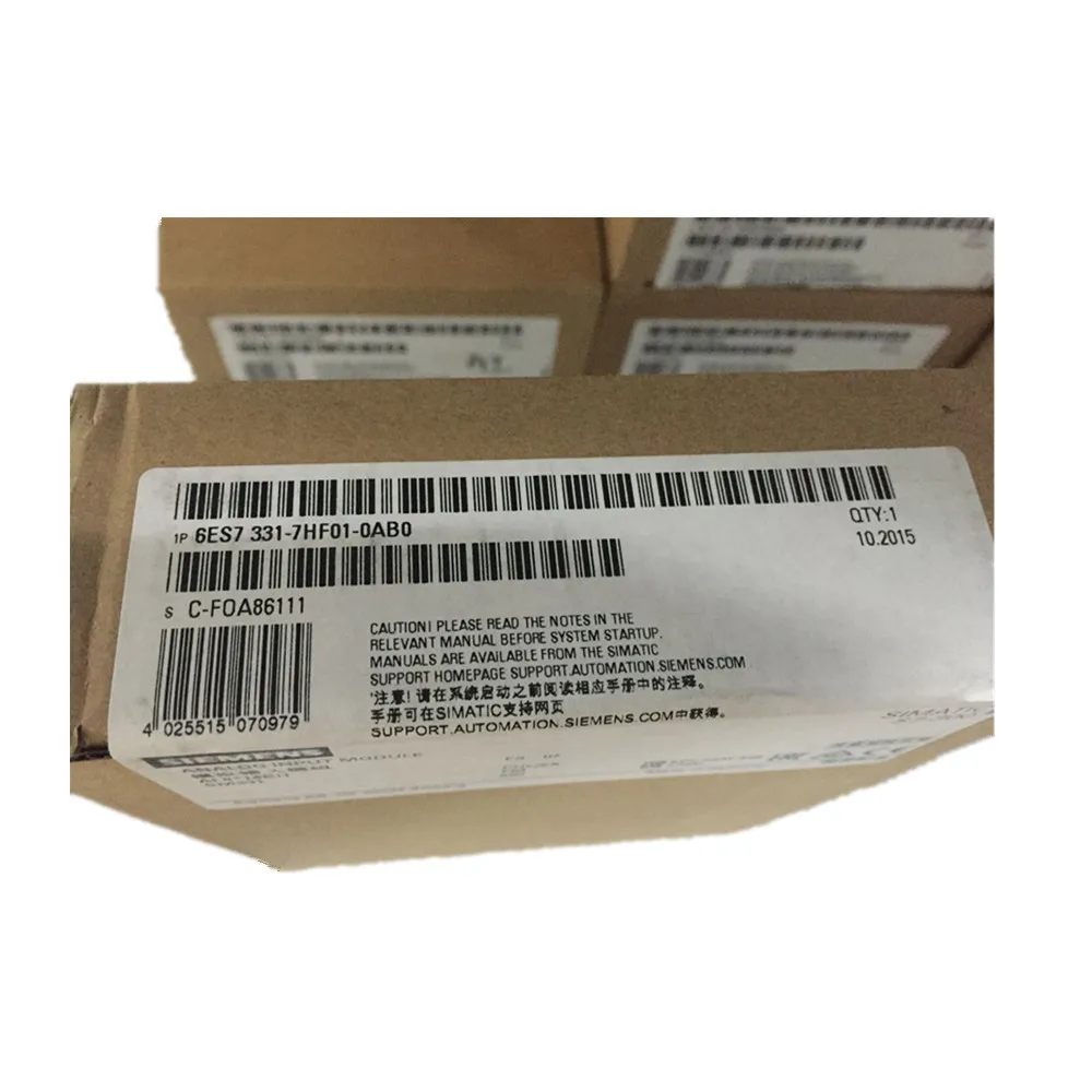 100% new original  6ES7331-7HF01-0AB0 for siemens simatic s7 300 analog input module