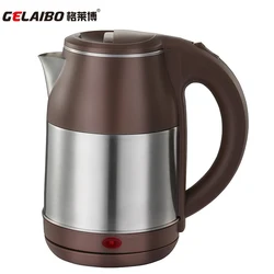 2023 Newest GLB Product Stainless Electronic Kettles visible 1.8 big L capacity fashion OEM