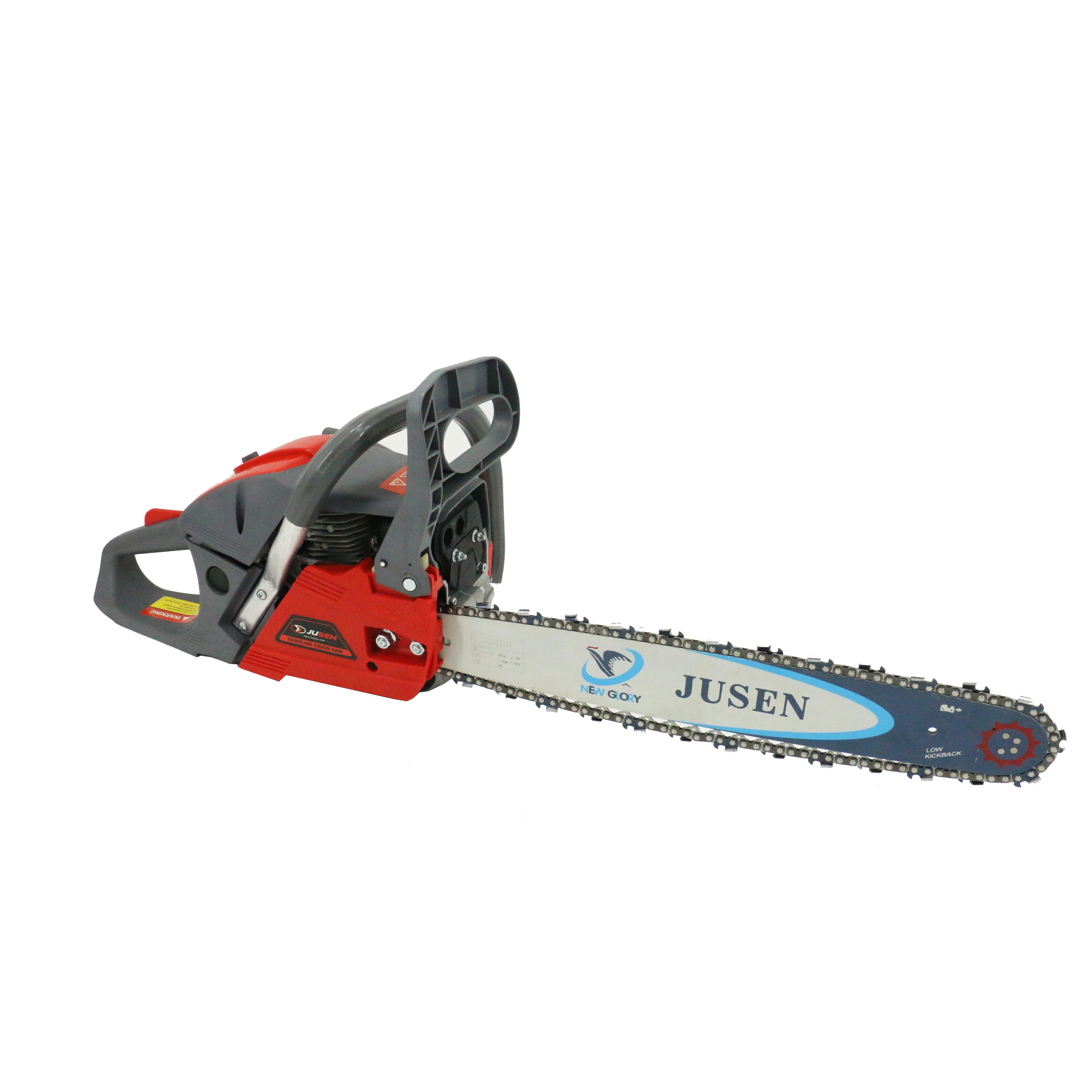 JUSEN High Quality 60cc Gasoline Chain Saw 2 Stroke Manual Pole Chainsaw Garden Tools for Farm Use Customizable OEM Support