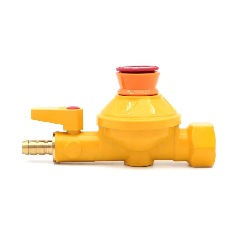 Natural Gas Pipeline Safety Gas Valve low pressure Security household Self-close auto shutoff Aluminum regulator  Valve