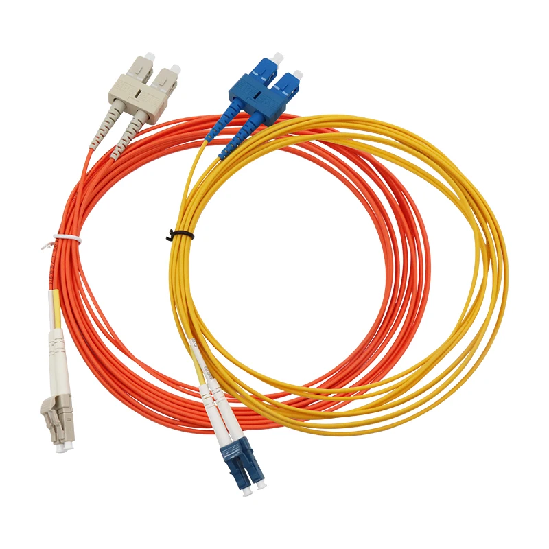 Simplex/Duplex PVC SM LSZH UPC APC Connector 1m st fiber optic patch cord