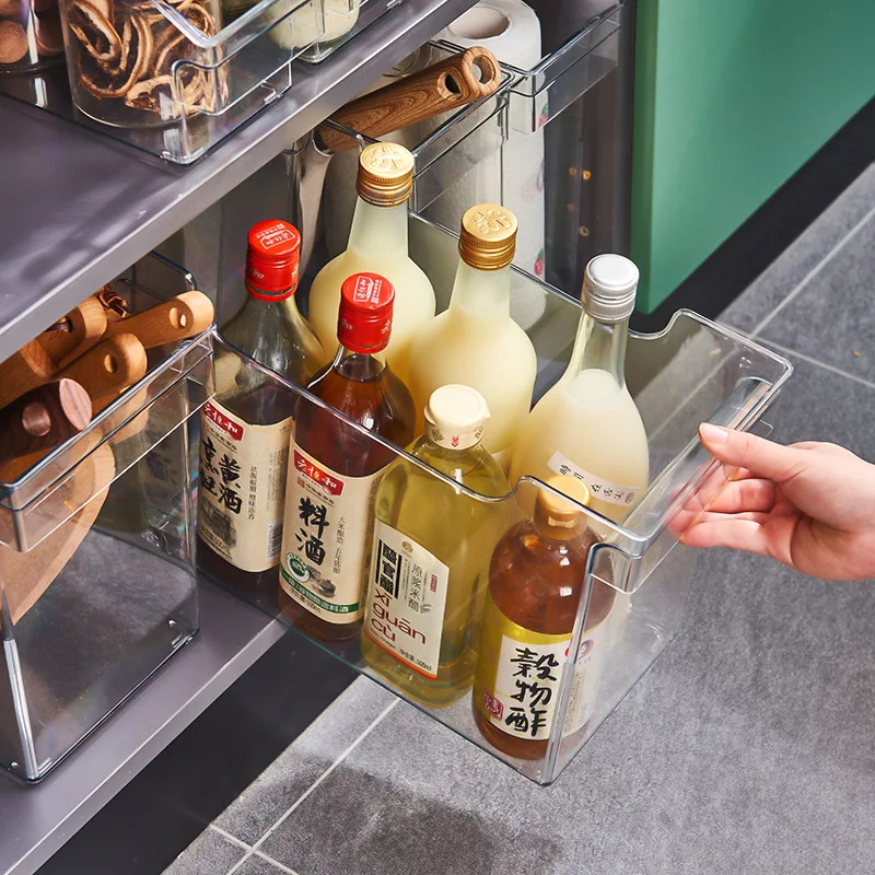 Пластиковые контейнеры для хранения, квадратный органайзер для хранения пищевых продуктов, коробки для холодильника, холодильника, шкафа