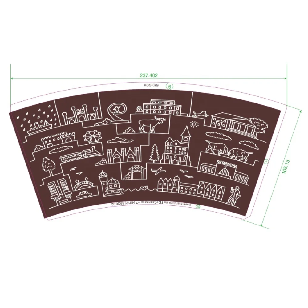 Excellent manufacturers pe coated paper cup rolls raw material for paper cups fan