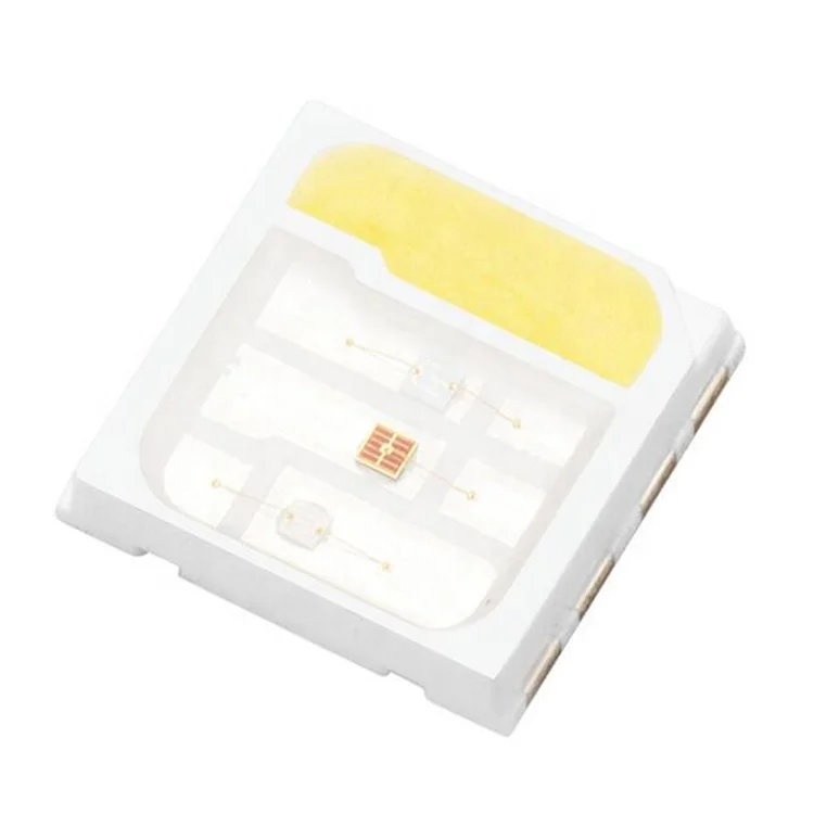 
Epistar откалывают PLCC-8 полного цвета: красный, зеленый, синий белый 2 Вт высокой мощности EMC 5050RGBW 2W SMD 5050 светодиодный чип 