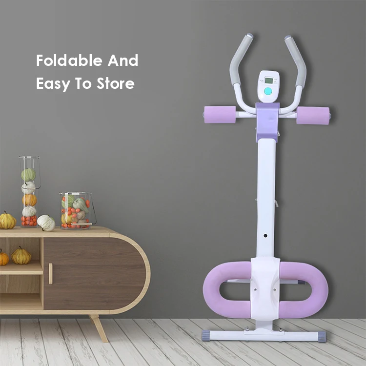 Zhoya Fitness Sit Up Abdominal Machine Lazy Stomach Fitness Equipment Trainer Exercise Gym Machine