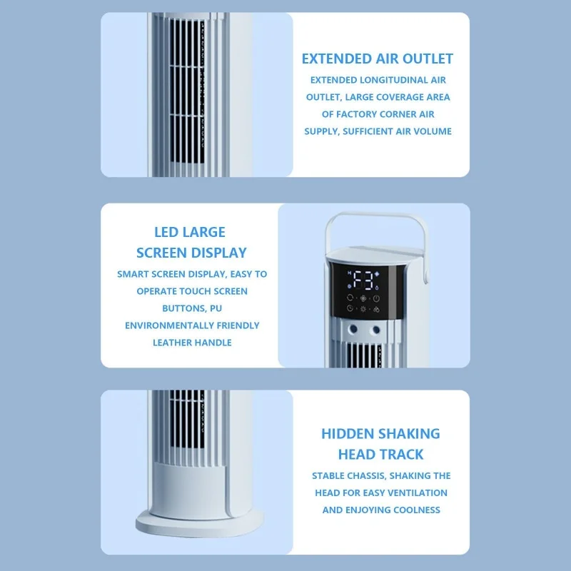 Best Seller portable ice cooling fan Tower Fan Air cooling fan for home office