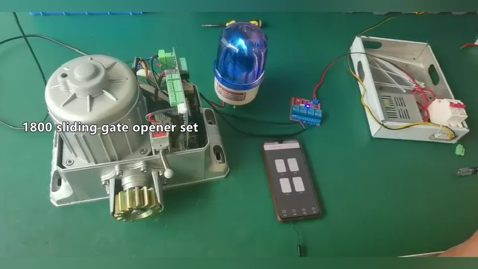 Smart wifi 1800kg Electric Sliding Door Motor Gate Opener Automatic Door Operators with accessories