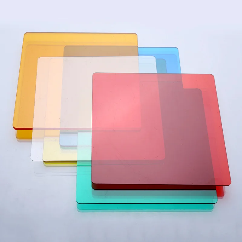 Red Blue Yellow Green Orange tea PC Endurance board Sun room visor Solid polycarbonate