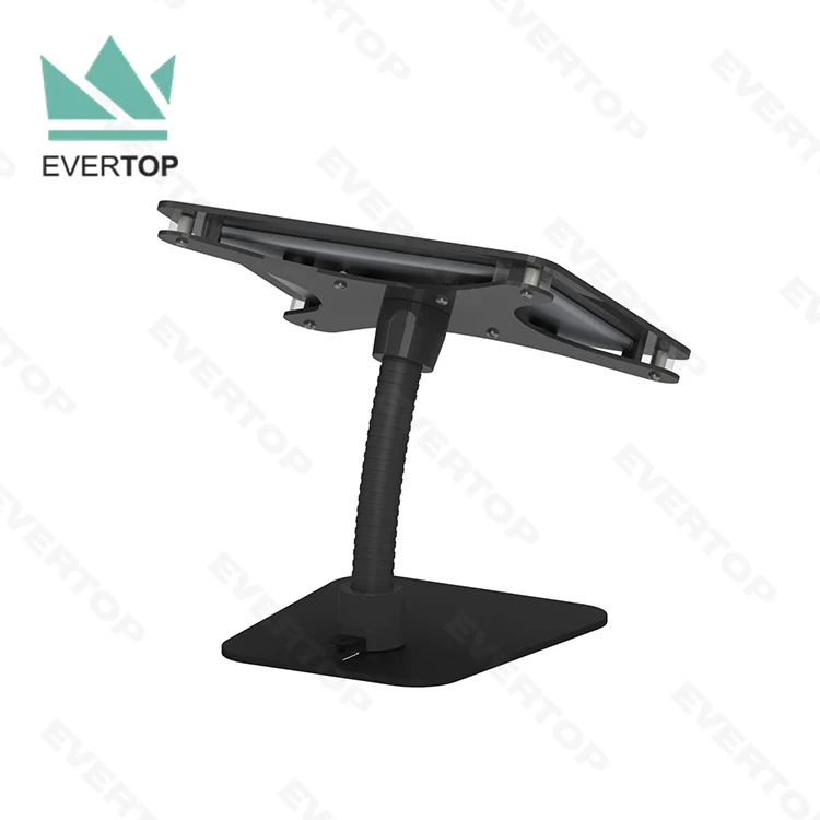 LST04B-B Акриловые Наклонные Гусенек Anti Theft столе Tablet обзор киоск ресторан PC Desktop для