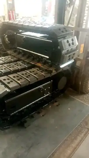 OEM 0.5ton 0.7 ton 0.8ton 1 Ton 2 Ton 3 Ton Rubber Track chassis  Excavator Undercarriage Parts customized