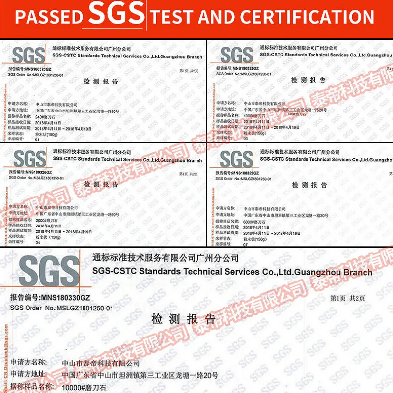 GRINDER  10000 Mesh Single Side Whetstone Grindstone Set For Kitchen Household TG9100