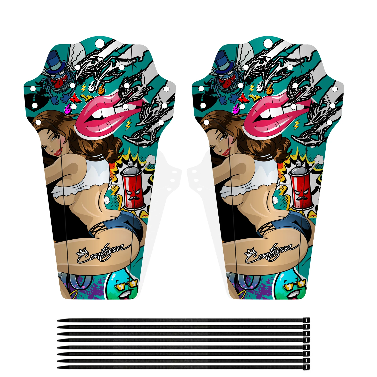 2020 новейший дизайн ENLEE грязи велосипед передние крылья для MTB велосипедов