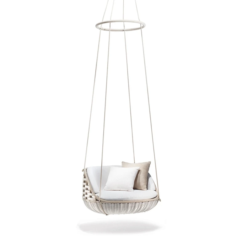 Garden Hammock Hanging Chair Wicker Egg Shaped Chair