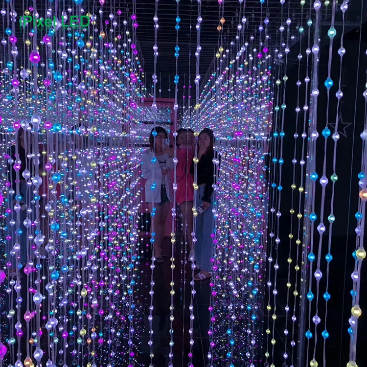 Волшебный цвет 360 градусов 3D прозрачный мини точечный источник света