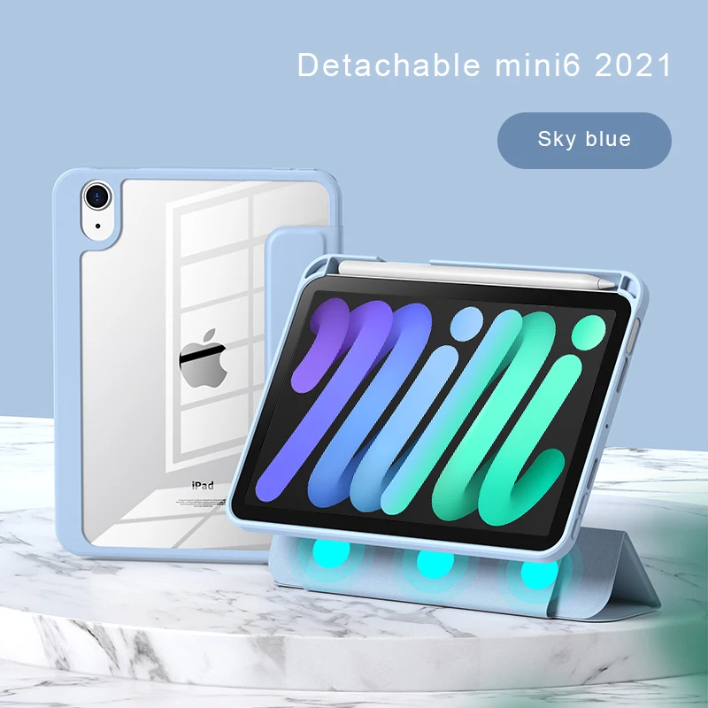 Акриловый прозрачный чехол для iPad mini 6 8 3 дюймов 2021 новый