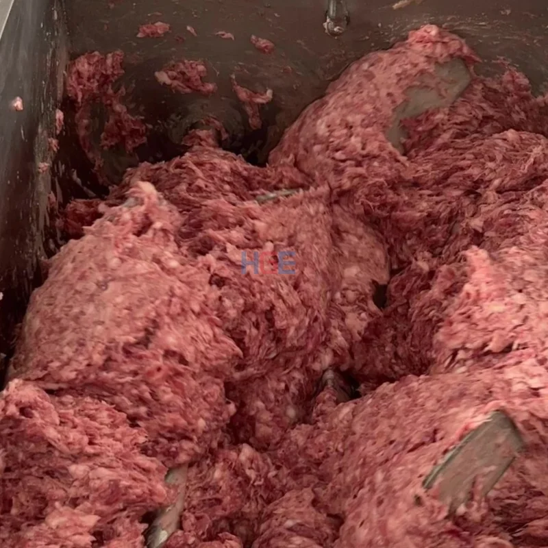 Stainless steel meat mixer machine meat blender pork fish meat blender for sausage processing