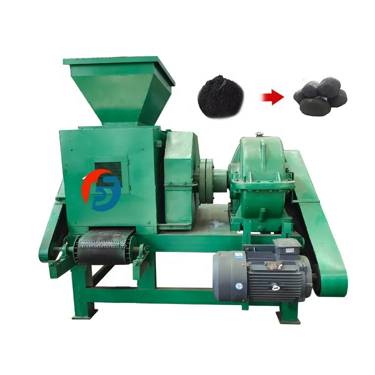 China Supplies  Oval Shape Briquette Making Machine Metal Powder Coal Powder Briquetting Machine