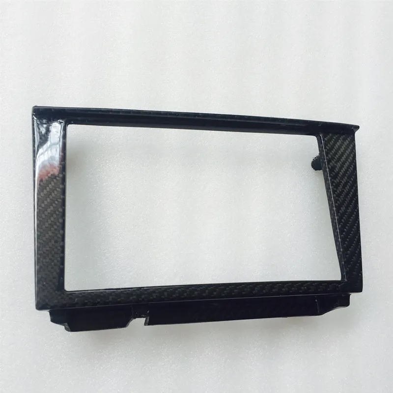 For 1999-2002 R34 GTR GTT RHD Automatic Monitor Surround Cover Carbon Fiber