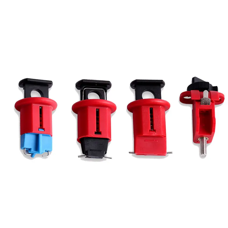 Insulated Nylon Electrical Mcb Lock out Circuit Breaker Lockout Tagout Devices
