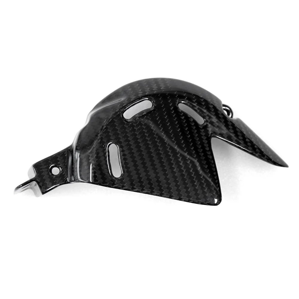 For DUCATI Panigale V4 V4S/R 2018 Engine Chain Sprocket Cover Guard Fairing Motorcycle Accessories Carbon