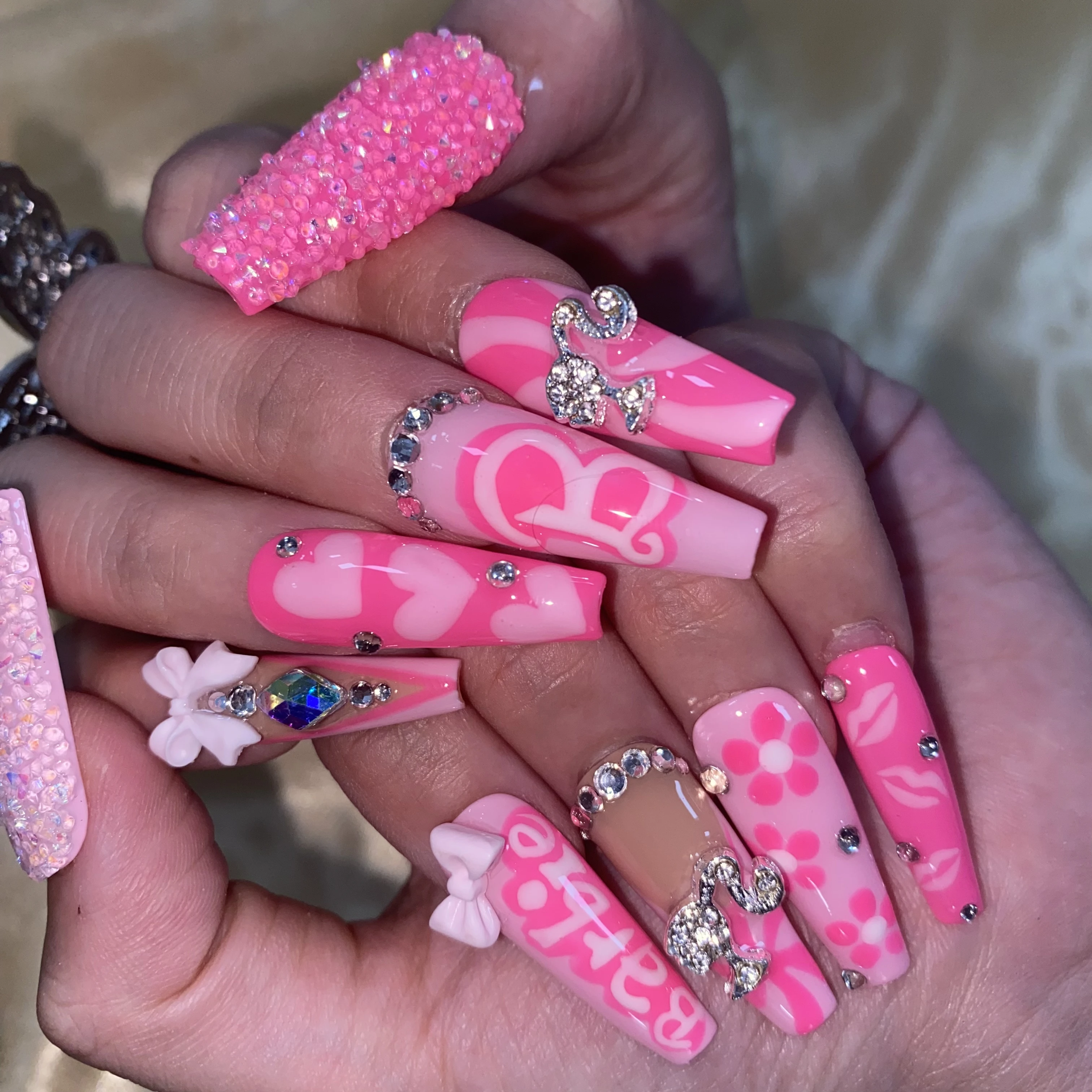 Nail supplier High Quality Free shipping Acrylic material Handmade False Nails Press On Nails