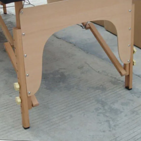 GESS Folding Wood Full body Beauty Thai Milking Massage Table De Massage Bed Table Portable 2 Massage Table Spa Bed