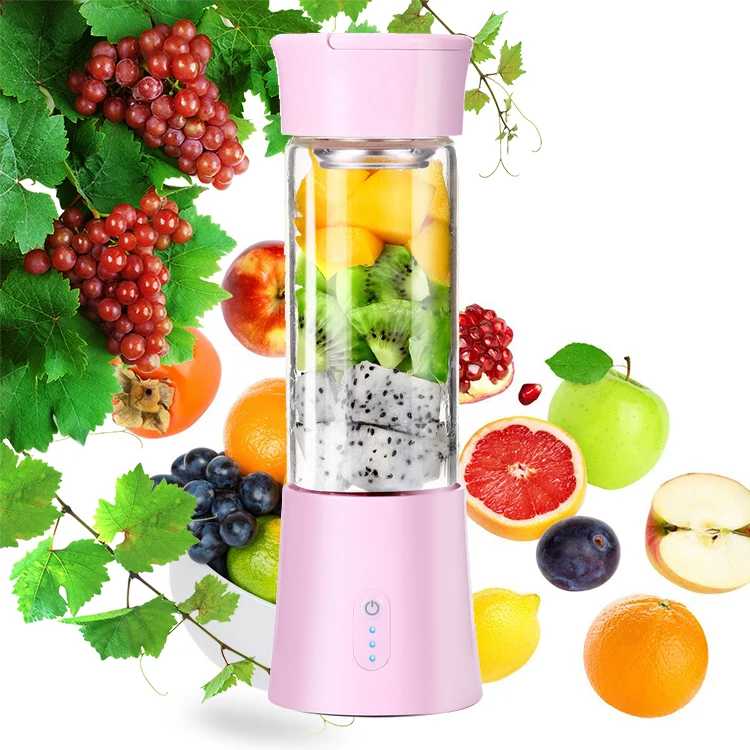 
Portable Blender USB Fruit Juicer Manufacturer New Blender Cup Bottle 