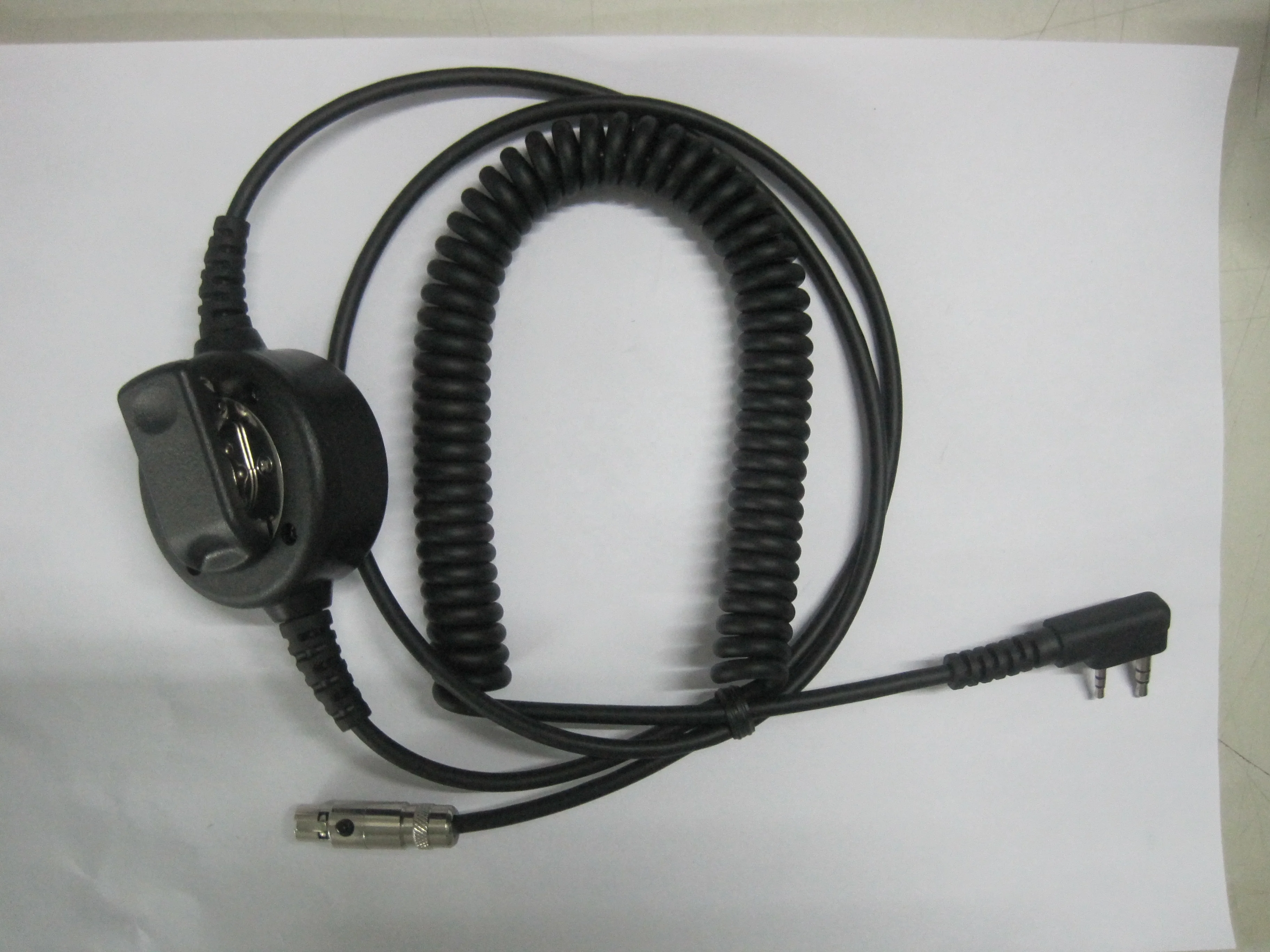 Walkie talkie heavy duty headset HRE-5051 earpiece for kenwood radios