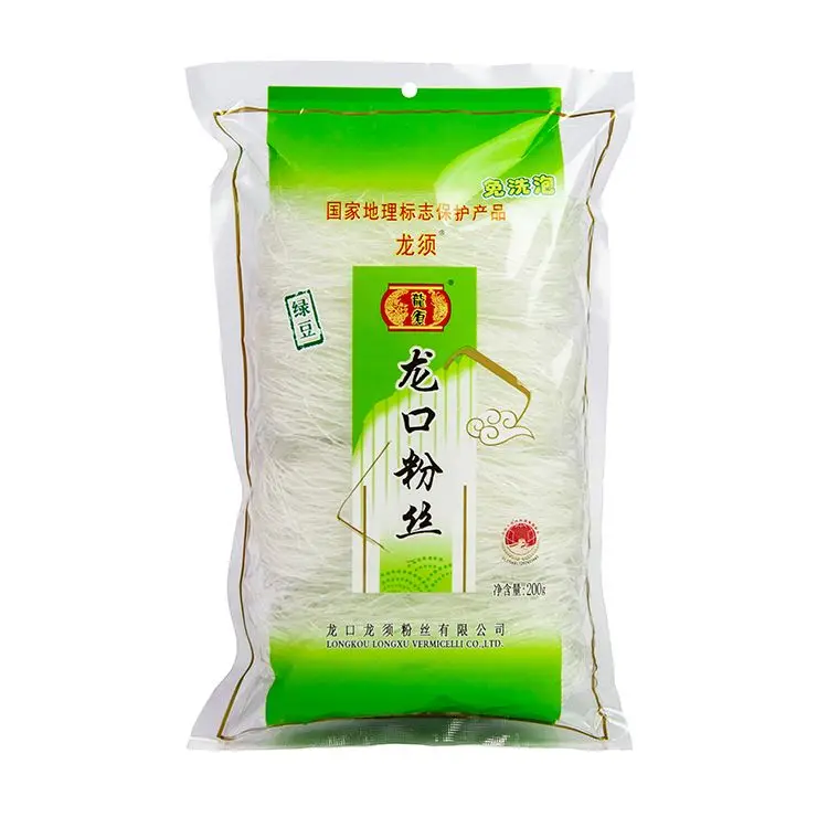 Factory Direct Sales Longkou Dried Clear White Thread Mung Bean Vermicelli