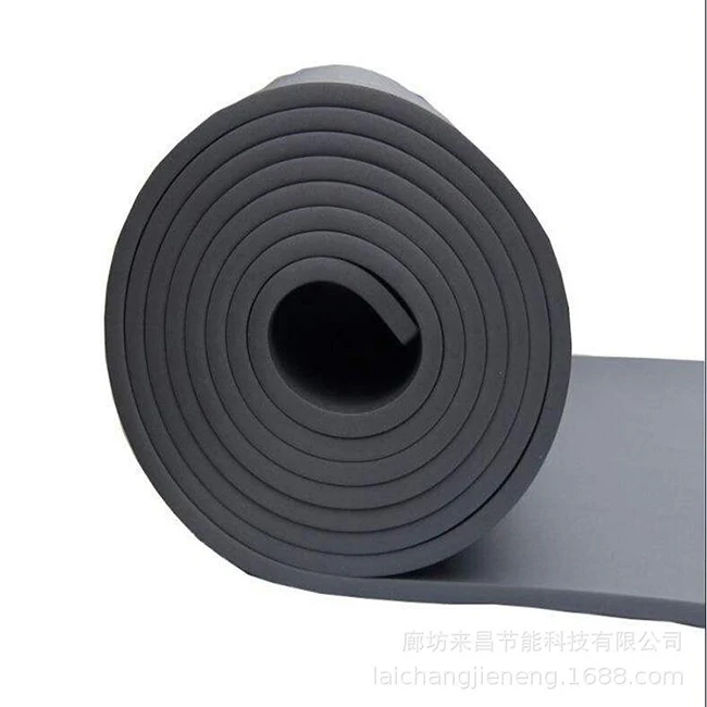 Spot Sales Aluminum Foil Sound Insulation Rubber-plastic Sponge Board Self-adhesive Sound Insulation Nitrile Rubber Foam Board
