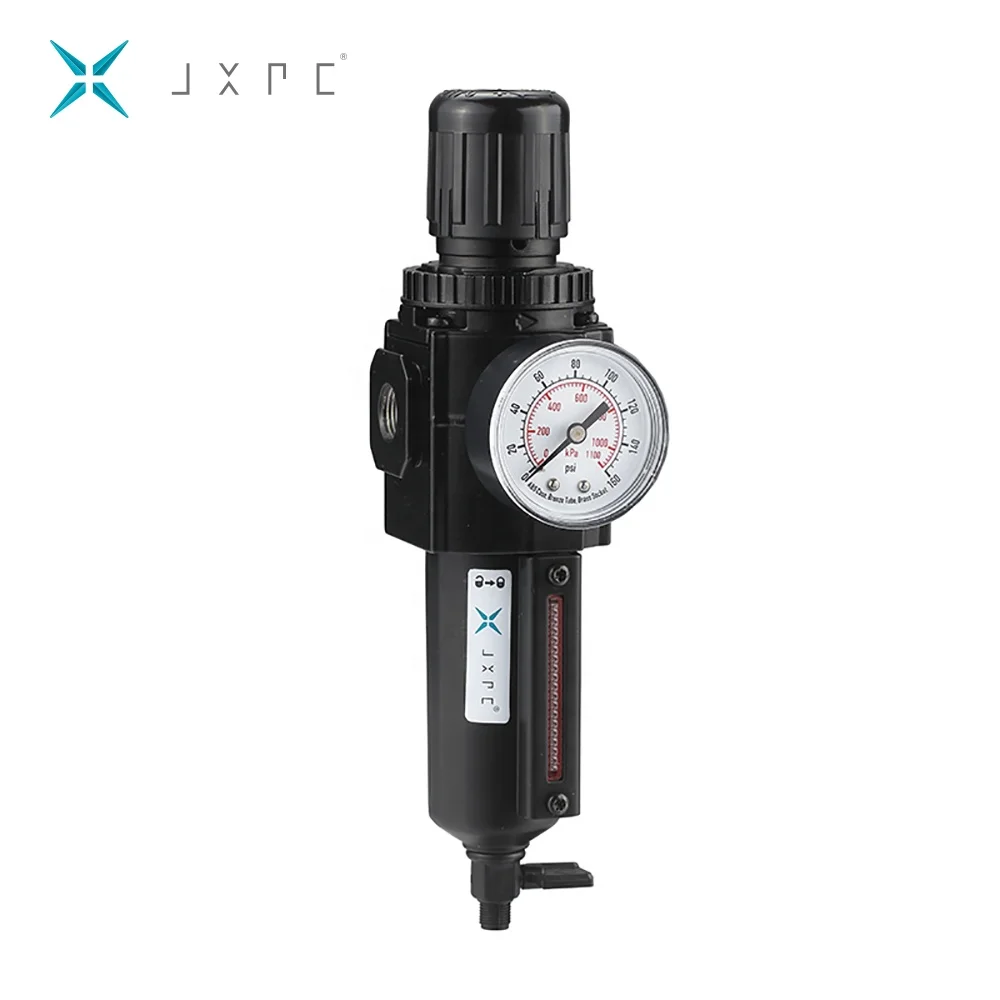 JXPC Type Polycarbonate W/Guard Compressed Air Filter Regulator