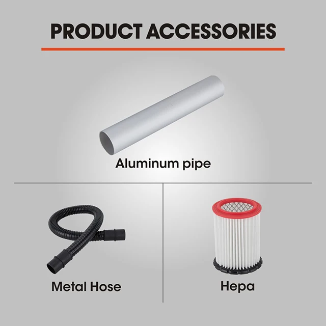 15L/16L/20L Hot Selling High Efficiency Dust Shaking Function Fireplace Ash Vacuum Cleaner