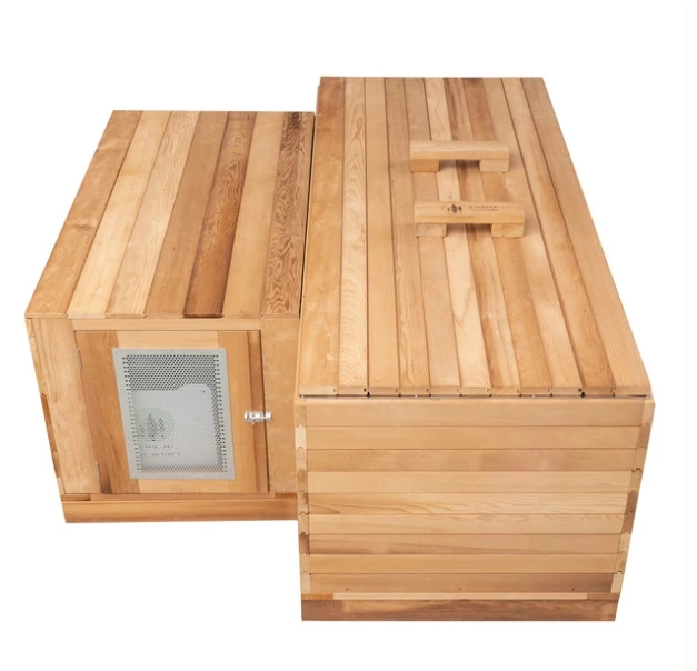 Wood Cold Plunge SPA Cold Water Tub Promote Blood Circulation Ice Bath