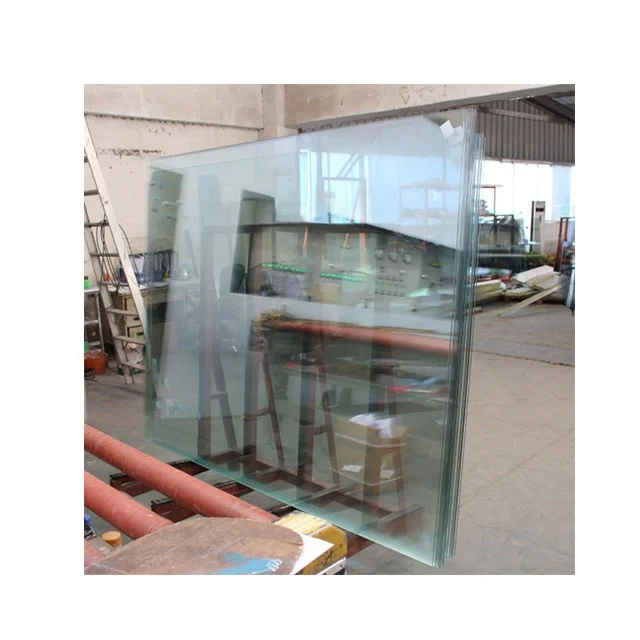 5mm Crystal clear glass for shower with nice round polished edge