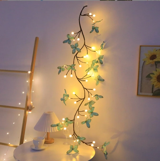 Kanlong DIY shape LED cane simulation branch flexible light home decor room decoration lights wall layout butterfly led light