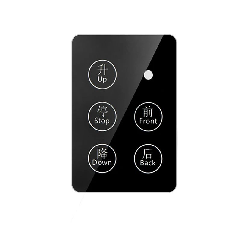 OEM customized 2.0MM Wifi switch 4 groups of smart home remote control wall switch glass panel