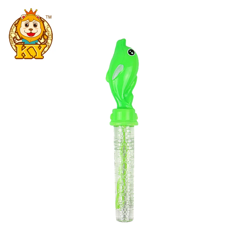 Cartoon Dolphin Shape Soap Toy Bubble Water Toys Water Bubble Wands Stick