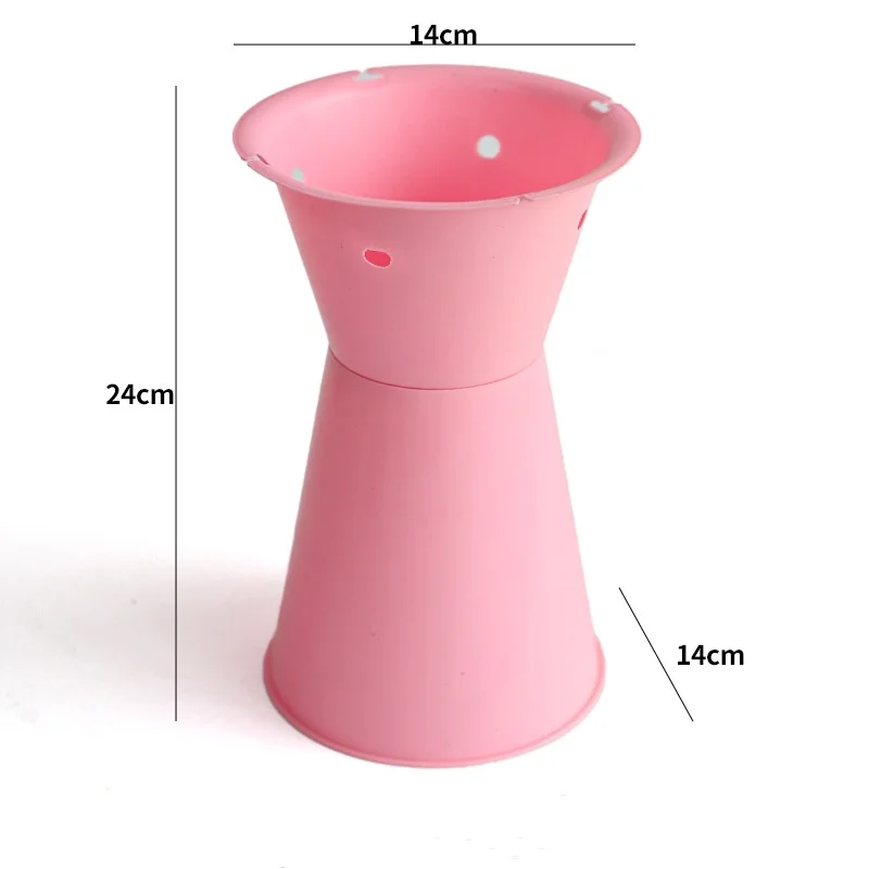 JOYWOOD Flower Wrapping Artifact Flower Packing Material Plastic Flower Bouquet Base Stand Bouquet Liner Base Holder