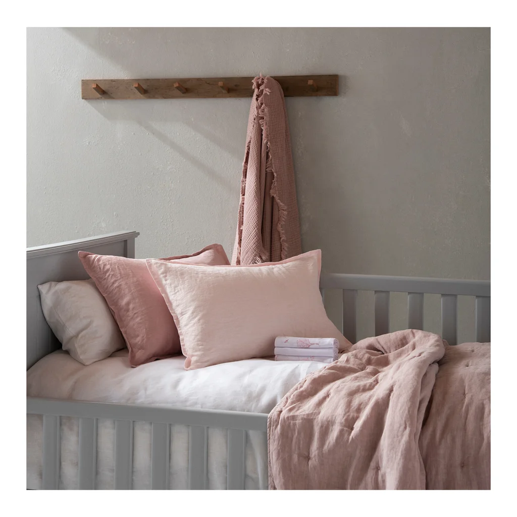 Wholesale 100% Linen Embroidery Quilting Bedspread Quilt Baby Quilt