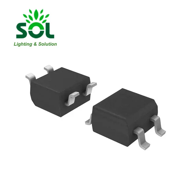 Пакет 400 В 1.0A SMD SOP4 диодный мостовой выпрямитель (5000 шт.) для светодиодного модуля