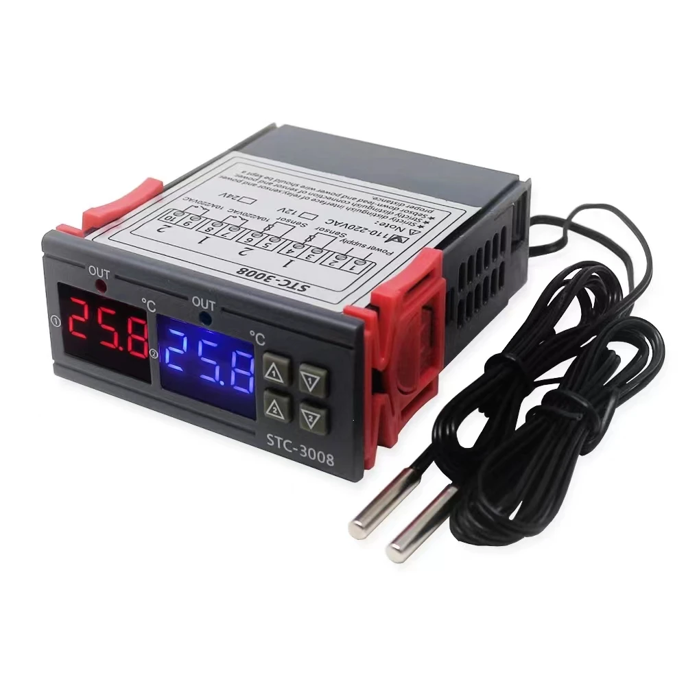 Factory  price  egg incubator controller  stc3008  temperature and humidity  hygrometer controller for incubator