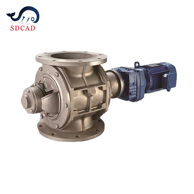 High Quality rotary spool type dc valve rotary feeder design rotary disc feeder