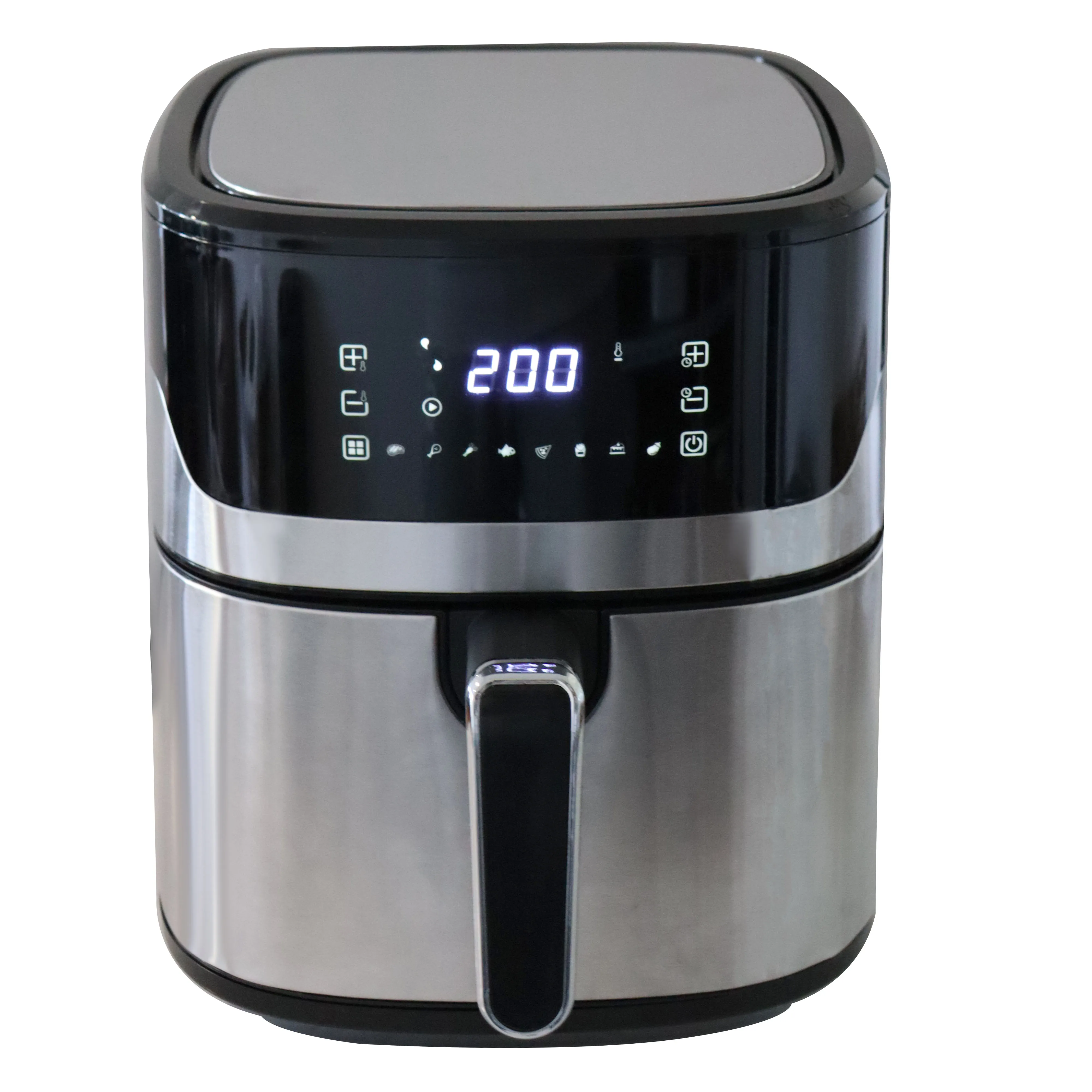 6L new design digital Air fryer grill XXL multifryer with stainless steel drawer freidora de aire sin aceite