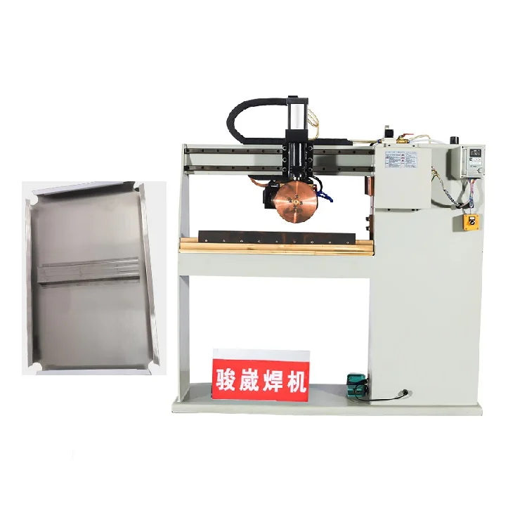 40KVA Longitudinal seam welding equipment for auto industry production line, rolling welding machine for iron box welding