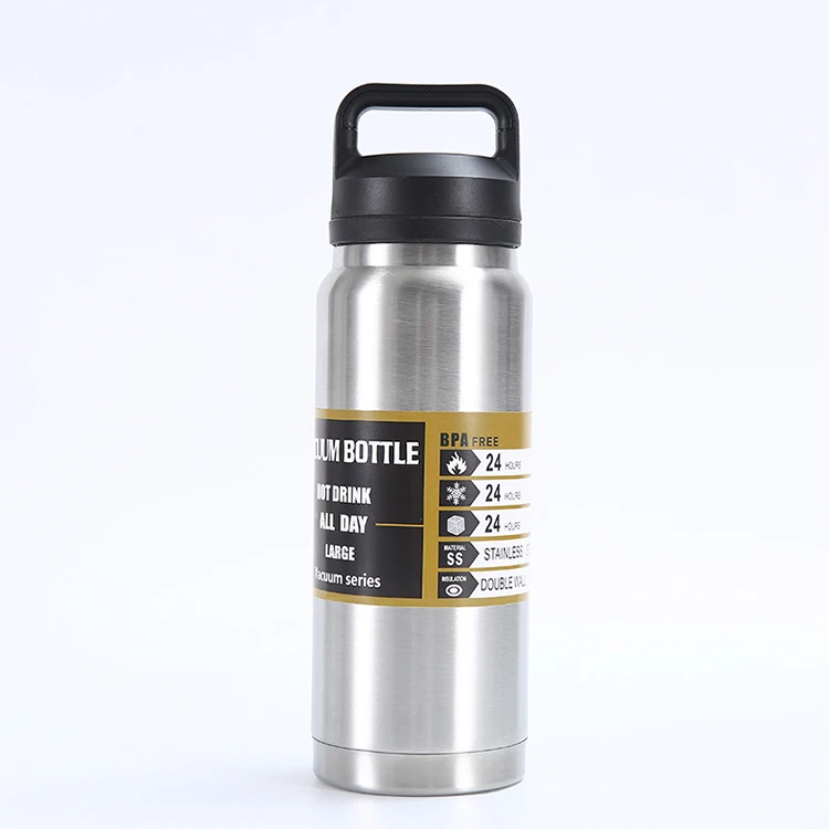 Cheap Water Vacuum Mug Double Wall Stainless Steel Flask Thermos Bottle For Outdoor Travel Camping