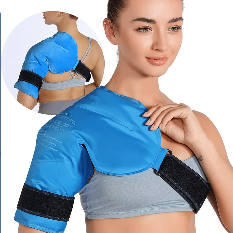 Best Selling Products 2024 Custom Reusable Shoulder Gel Ice Pack Wrap with Strap